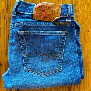 Lucky Brand Dungarees, Sundown jean, Made is USA, size 10/30.